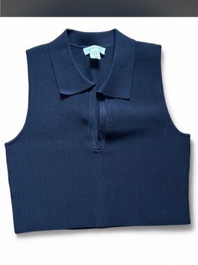 Ribbed Sleeveless Top